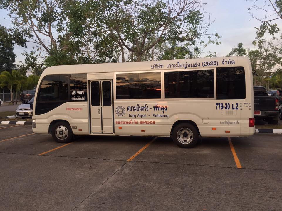 mini bus airport trang phatthalung